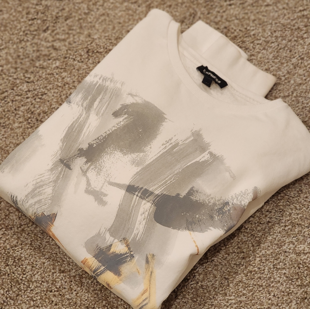 NWOT Express crew neck sweatshirt